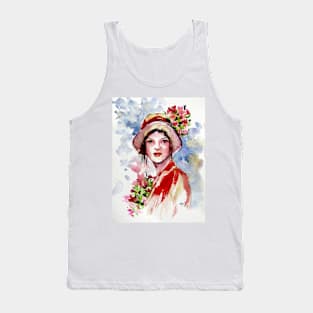 Portrait of a girl Tank Top